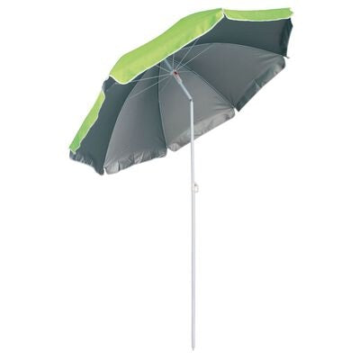 Eurotrail Strandschirm ETCF0933 – Ø 180 cm – Grün – UPF 50+, faltbar