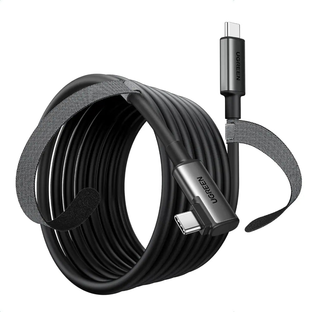 Ugreen USB-C auf USB-C Kabel – USB 3.2 Gen 1 (5 Gbit/s) – 5 m – PD 60 W – Schwarz