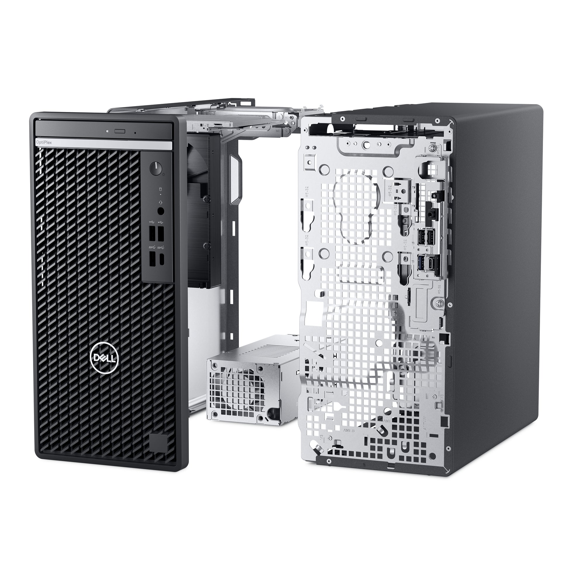 Dell Tower – Intel Core i5-14500, 8 GB RAM, 512 GB SSD, DVD-RW, Windows 11 Pro