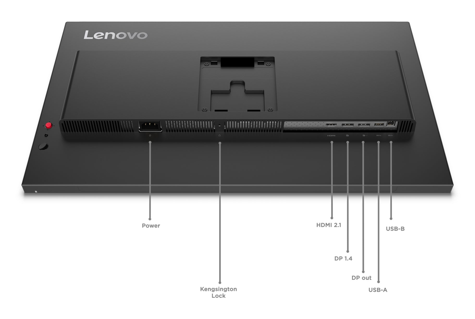 Lenovo ThinkVision P27q-40 – 27", 2560 × 1440 (WQHD), IPS, 120 Hz, USB-C 15 W, Webcam, HDR10