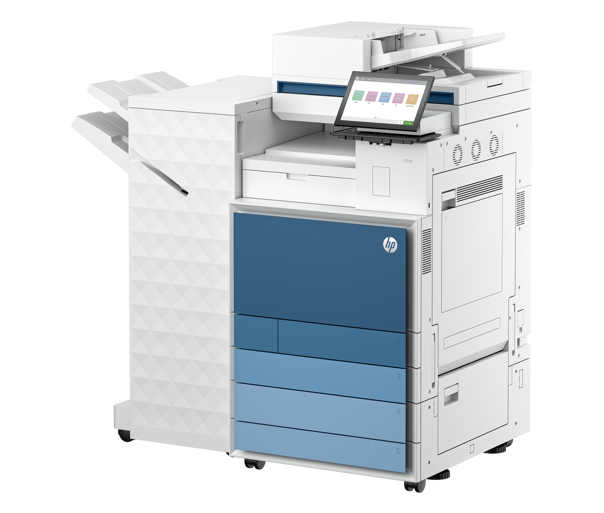 HP Color LaserJet Enterprise Flow MFP8801z+ – Farbiger Laser-MFP – 60 ppm S/W