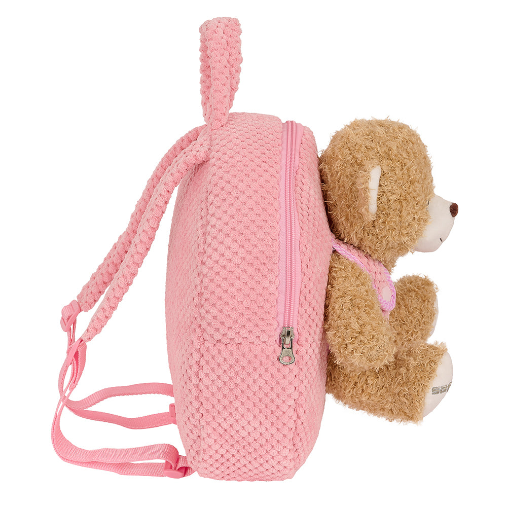 Safta Kindergartenrucksack – 4,65 l, höhenverstellbar – Teddy, 230 × 270 × 75 mm