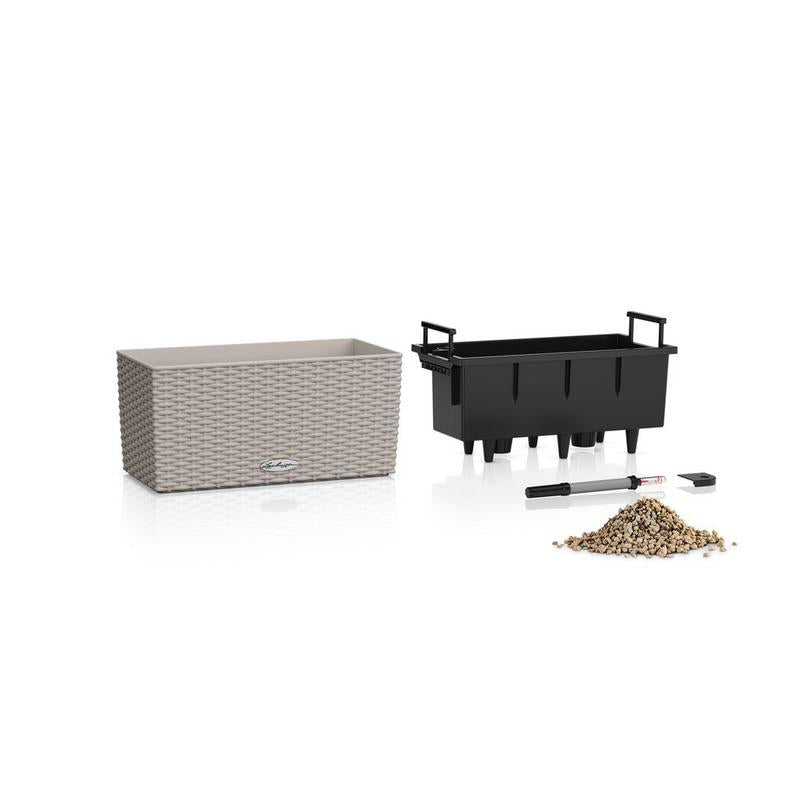 LECHUZA BALCONERA Cottage 40 Pflanzgefäss – 6 l – Kunststoff, weiss