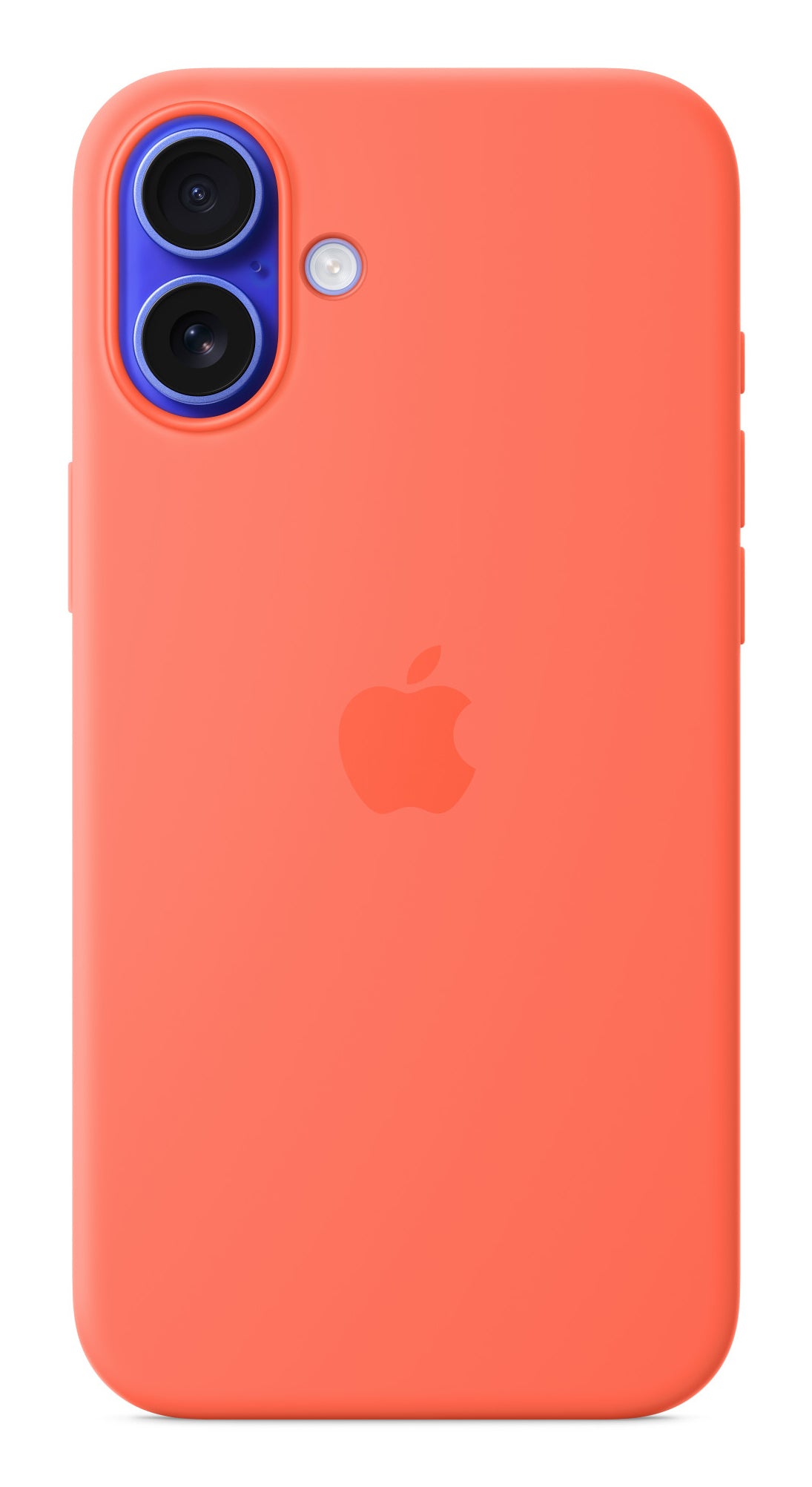 Apple Backcover – für Apple iPhone 16 Plus, MagSafe, Mikrofaser+Silikon, Mandarine