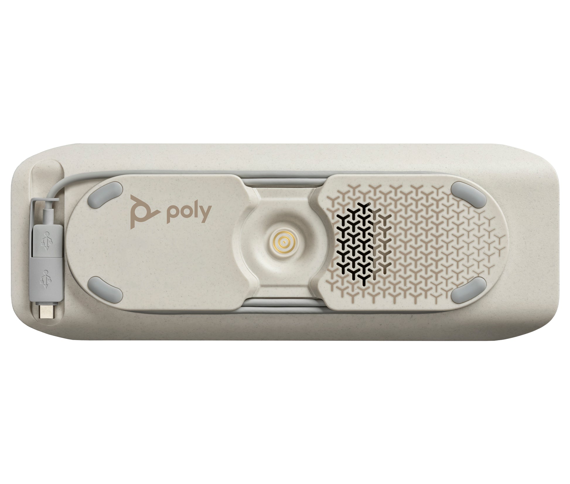 Poly Sync 40 Konferenzlautsprecher – USB/Bluetooth, USB-C/A, IP64, Schwarz