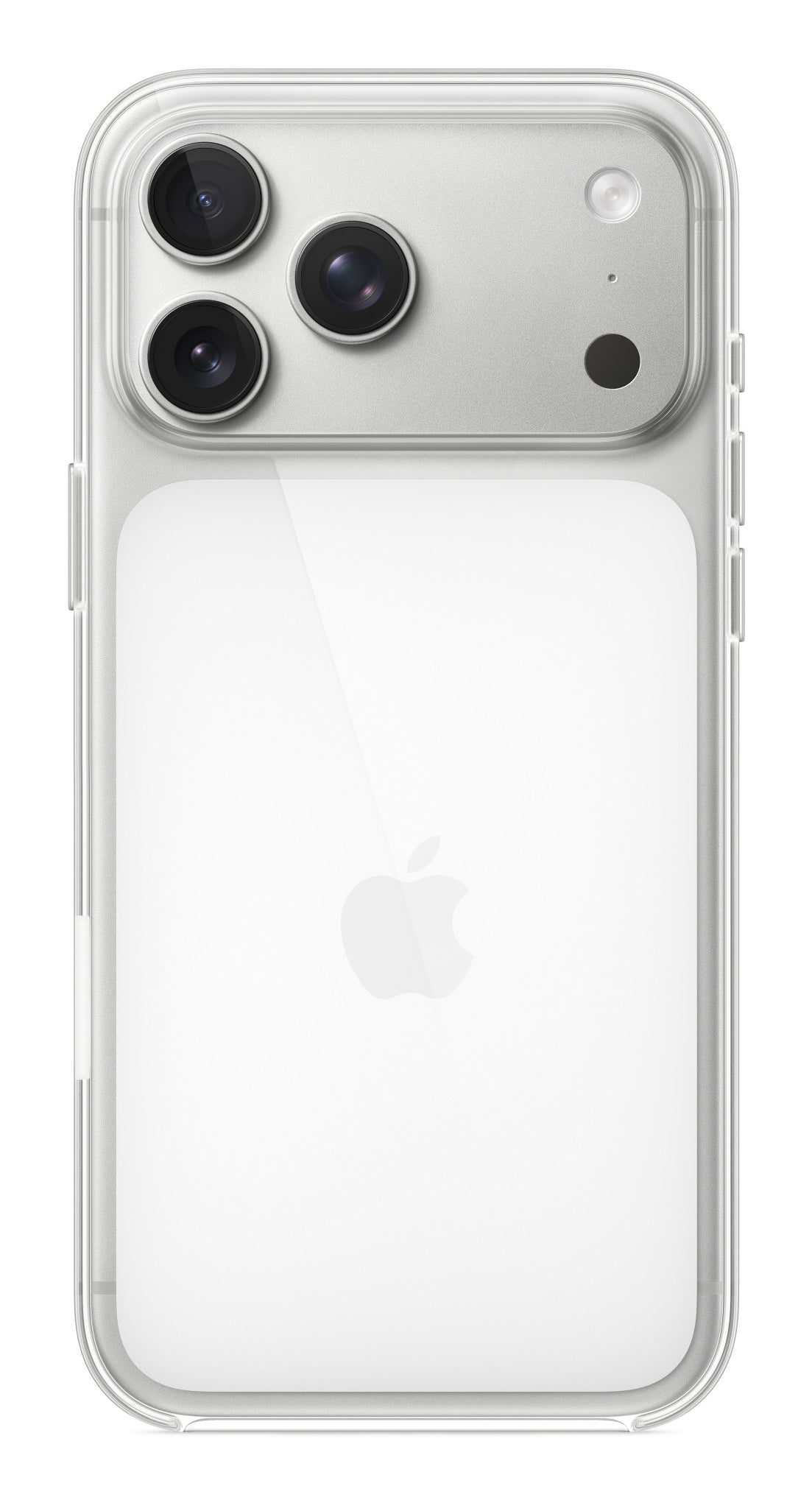 Apple Clear Case Backcover – für Apple iPhone 17 Pro Max, MagSafe, PC, Transparent