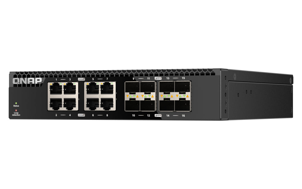 QNAP QSW-3216R-8S8T – Switch – 16×10G, 8×SFP+, L2
