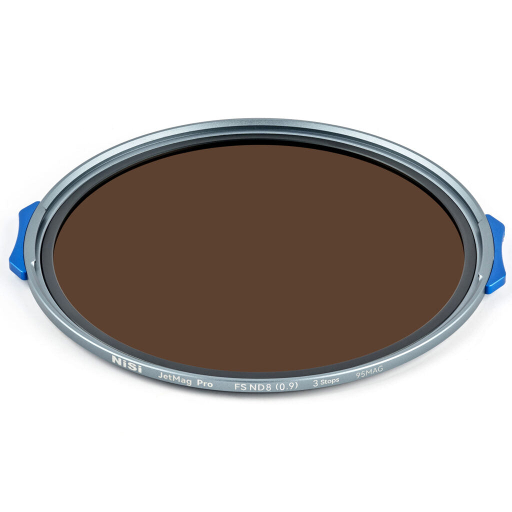 NiSi Filter-Kit – 95 mm ND1000/ND64/ND8, mit Tasche – für NiSi JetMag Pro 95MAG – Grau – 10er-Pack