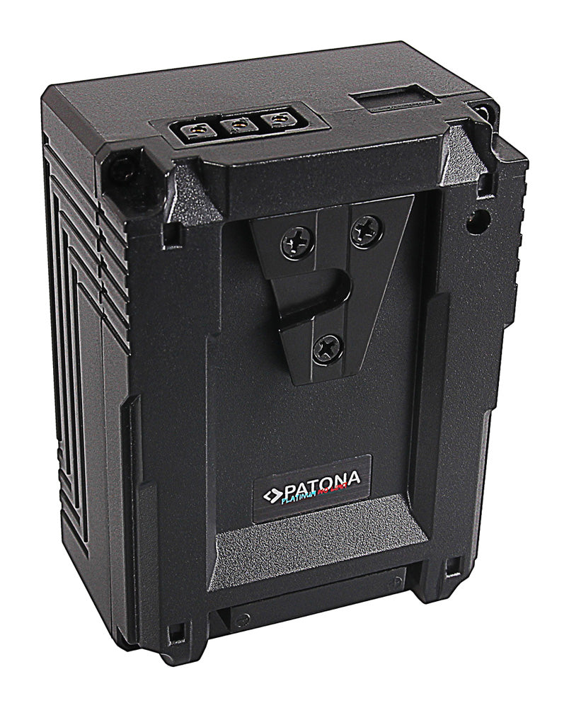 PATONA Platinum NANO V95 V-Mount Akku – 95 Wh, 14,8 V, 6400 mAh – für Sony DSR 600P, 650P, 652P und andere