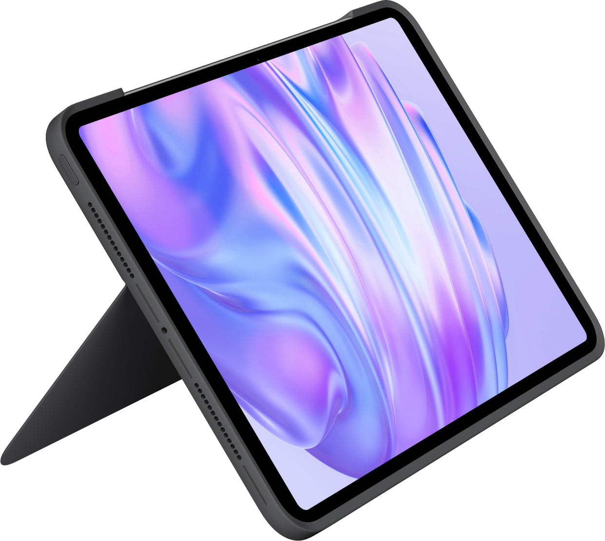 Logitech Combo Touch – Tastatur, FR-Layout (FR), mit Touchpad, Graphit – für iPadOS