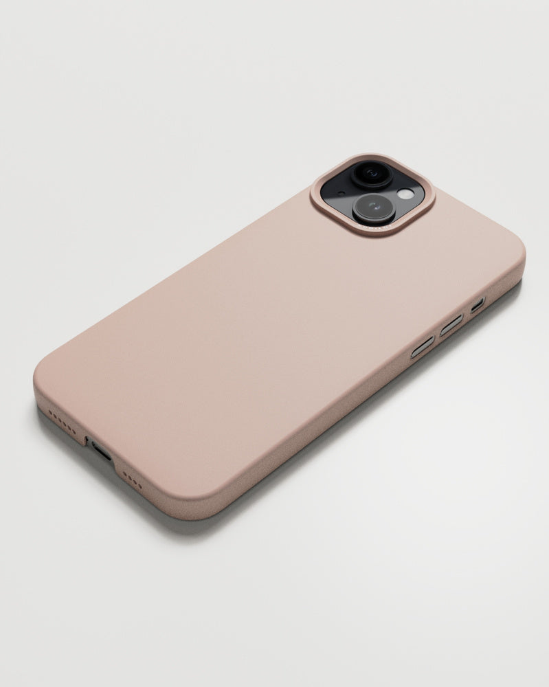Nudient – Backcover – für Apple iPhone 15 Plus – Dusty Pink – MagSafe-kompatibel