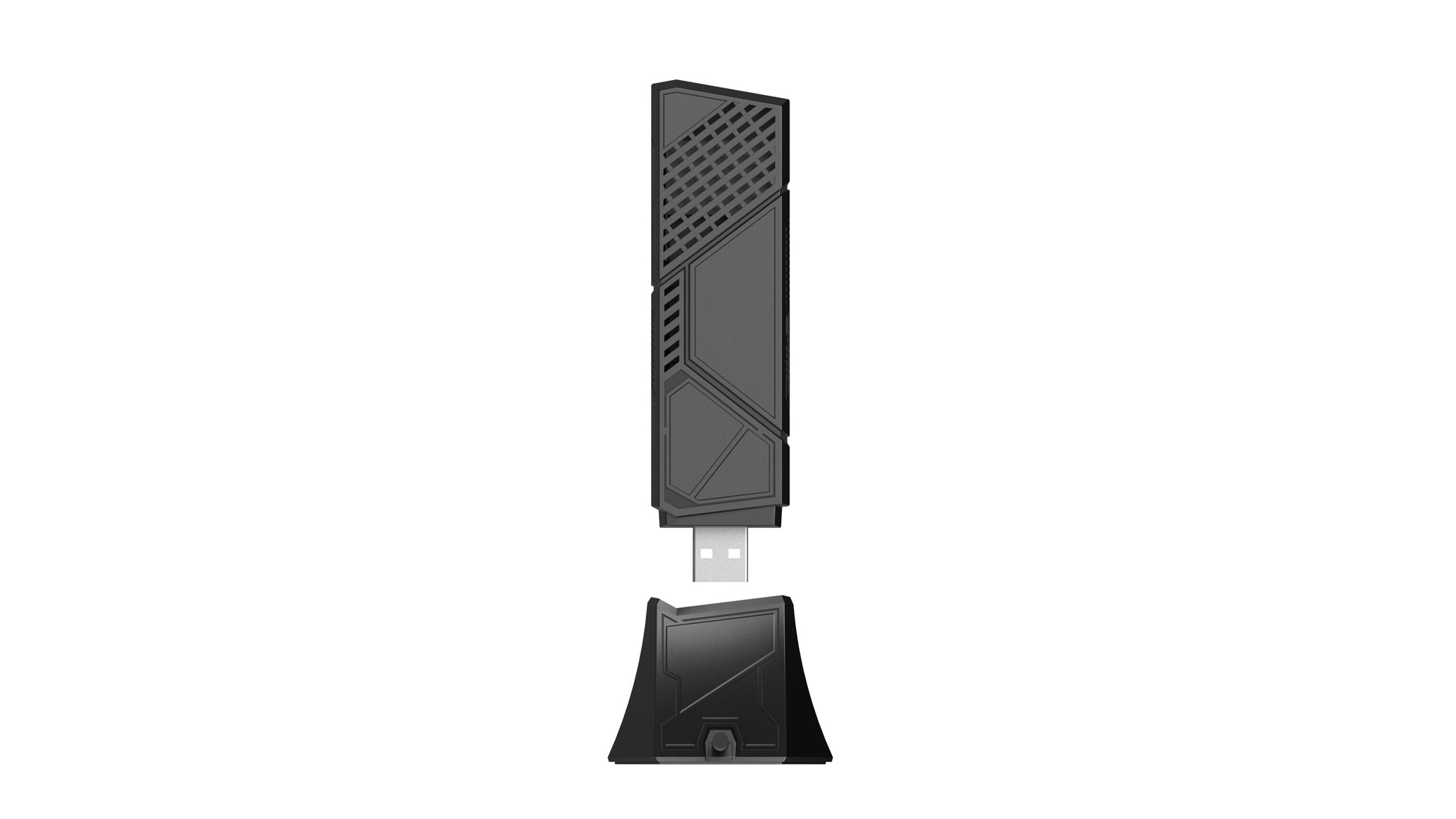 ASUS ROG USB-BE92 USB-WLAN-Adapter – Wi-Fi 7 (802.11be) Tri-Band, bis 6500 Mbit/s, USB 3.2 Gen 1 – für PC