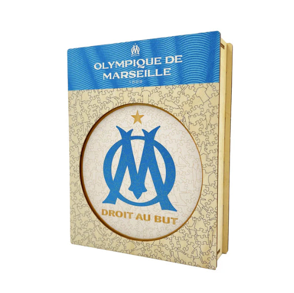 Iconic Puzzles Olympique Marseille Logo – Logikspiel, 1 Spieler, ab 10 Jahren