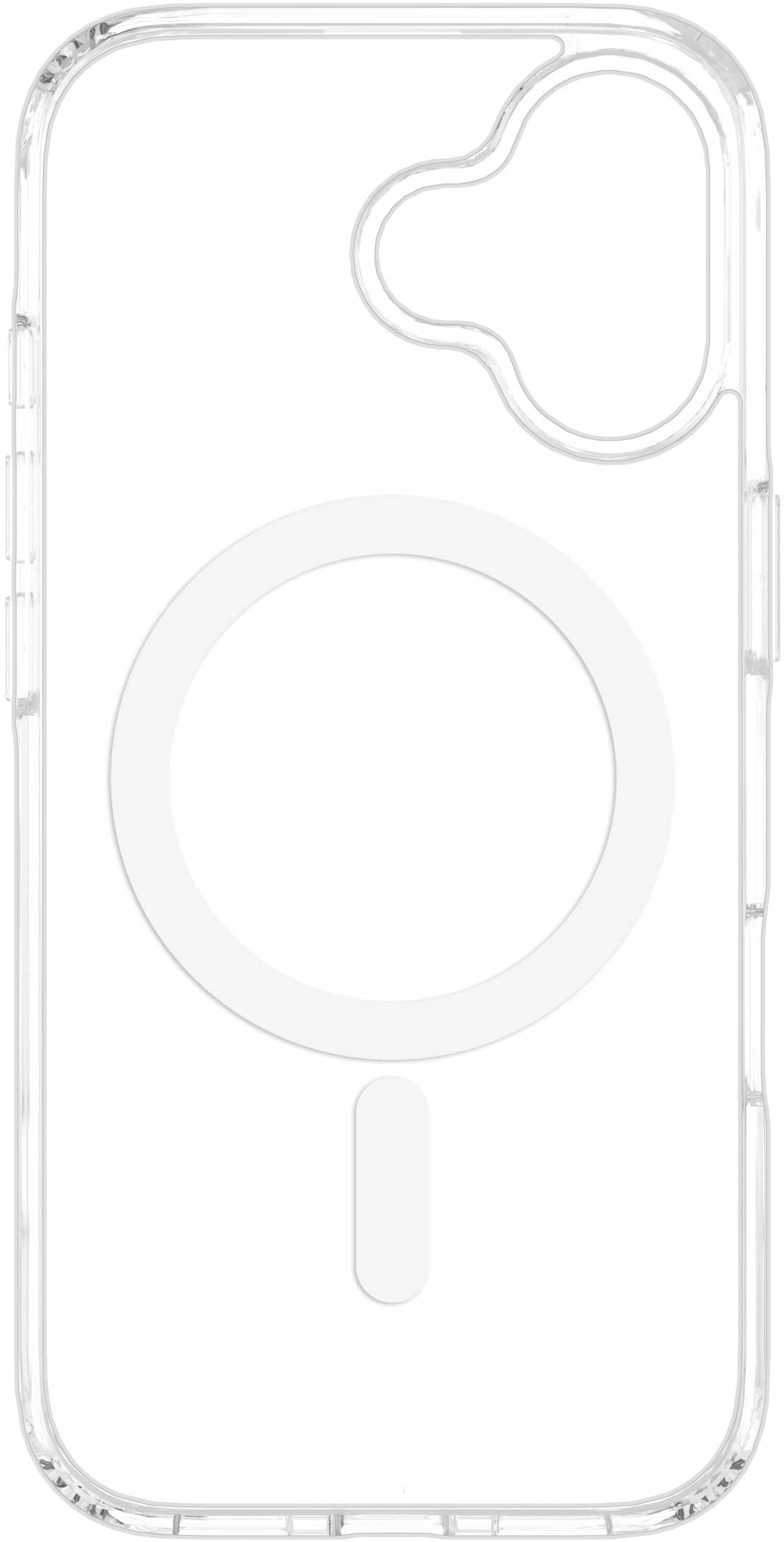 eSTUFF INFINITE (GRS) OSLO Backcover – für Apple iPhone 17, MagSafe, PC+TPU, Transparent, bis 2 m Sturzsicher