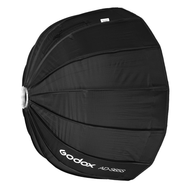 Godox AD-S65S Octa-Softbox 65 cm – parabolisch, mit Grid & 2× Diffusor, 2× Beauty-Reflektor – für AD300Pro, AD