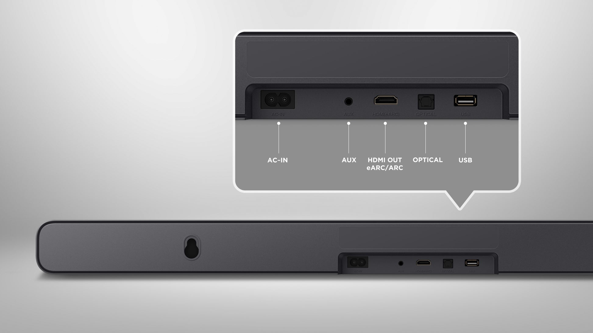 TCL S45HE – Soundbar – 2.0, Dolby Atmos/DTS:X, 50 W – Titan
