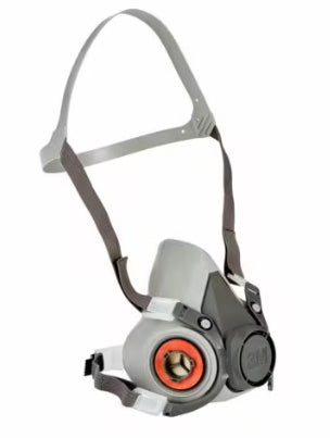 3M Halbmaske 6200M – Gr. M – Grau – 24 Stk. – für 3M Serien 2000/5000/7000
