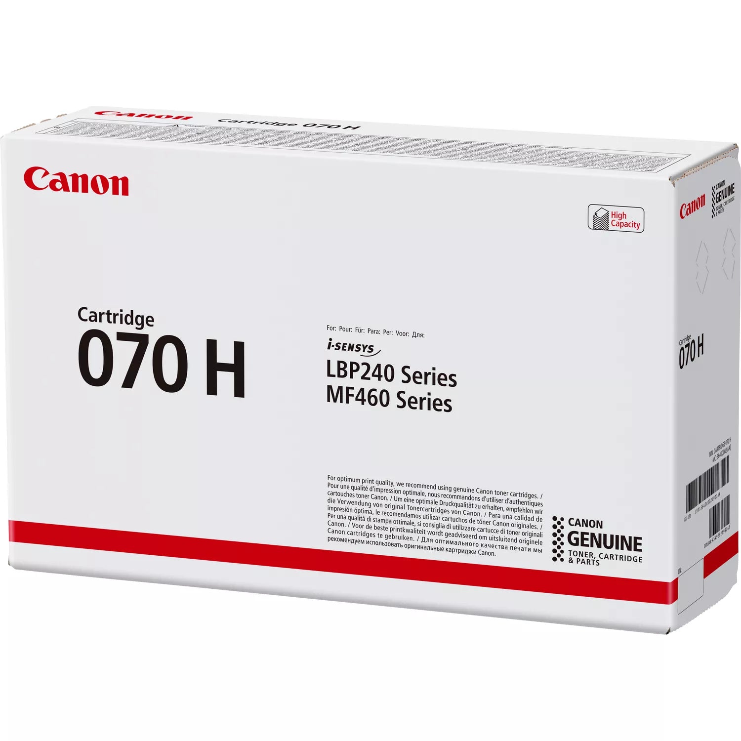 Canon Toner 070H – schwarz, 10200 Seiten – für i-SENSYS MF465dw/LBP246dw/MF463dw und andere