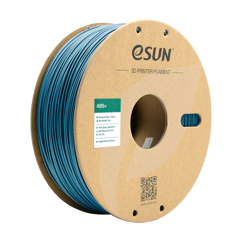 eSUN 3D-Drucker-Filament ABS 1,75 mm Grau, 1 kg – für Bambu Lab P1P/X1, Voron 2.4, Raise3D und andere