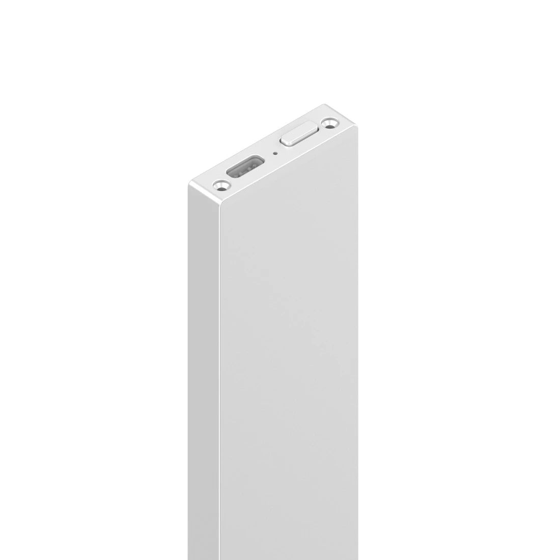 Hama Unterbauleuchte Sleek – 21 cm, 190 lm, 1,5 W, 4000 K, dimmbar, Akku, Bewegungssensor, USB, silber