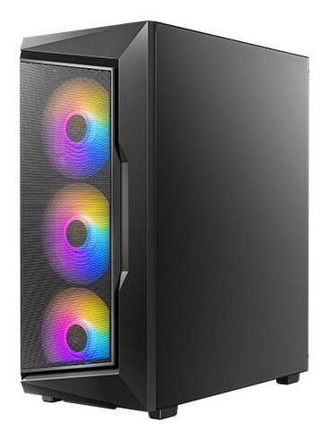 Antec AX61 Elite – PC-Gehäuse (Midi-Tower) – für ATX, micro ATX, ITX, Schwarz