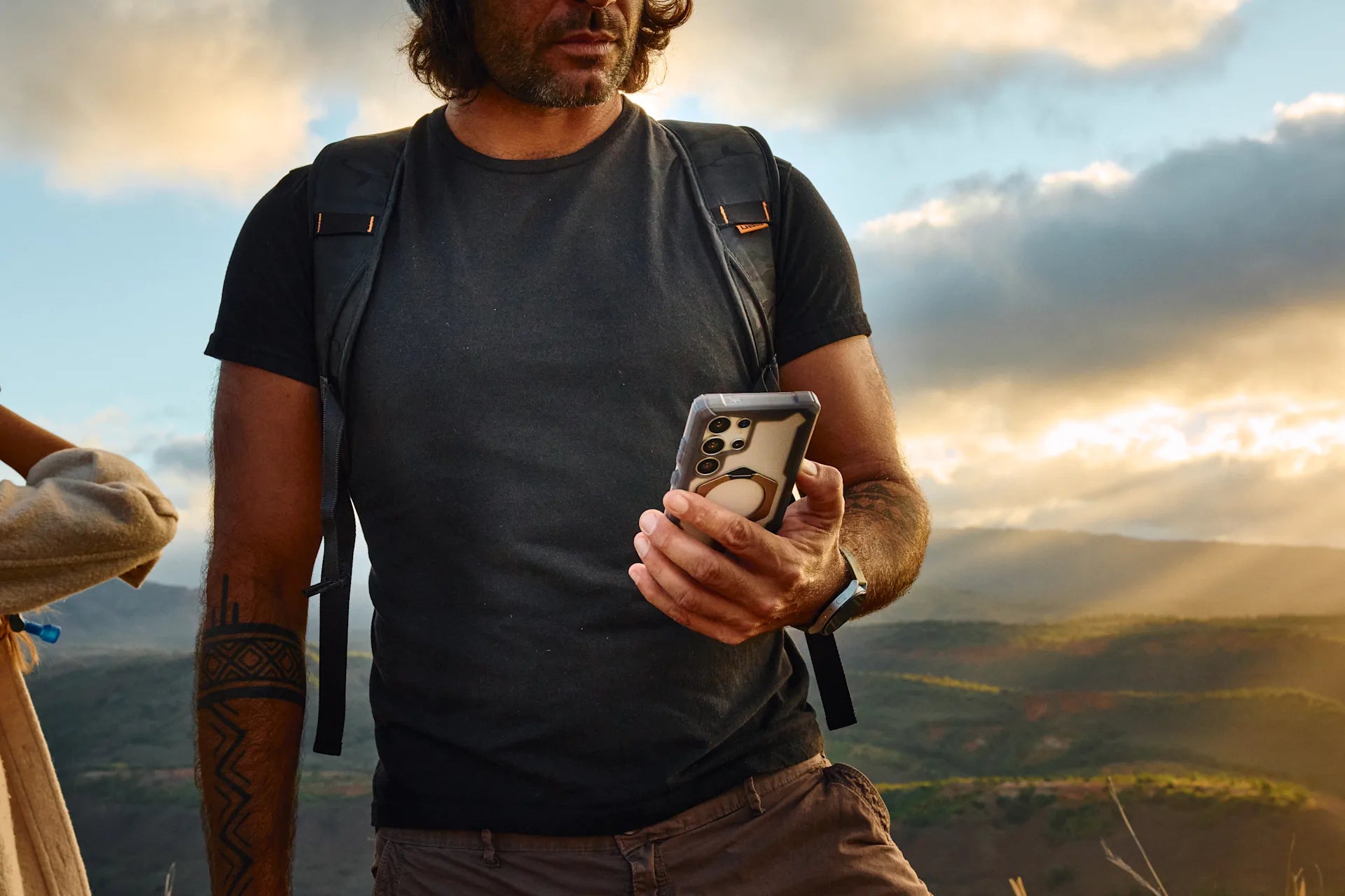 Urban Armor Gear Backcover – für Samsung Galaxy S25+ – Grau/Titan – Kunststoff – MagSafe-kompatibel