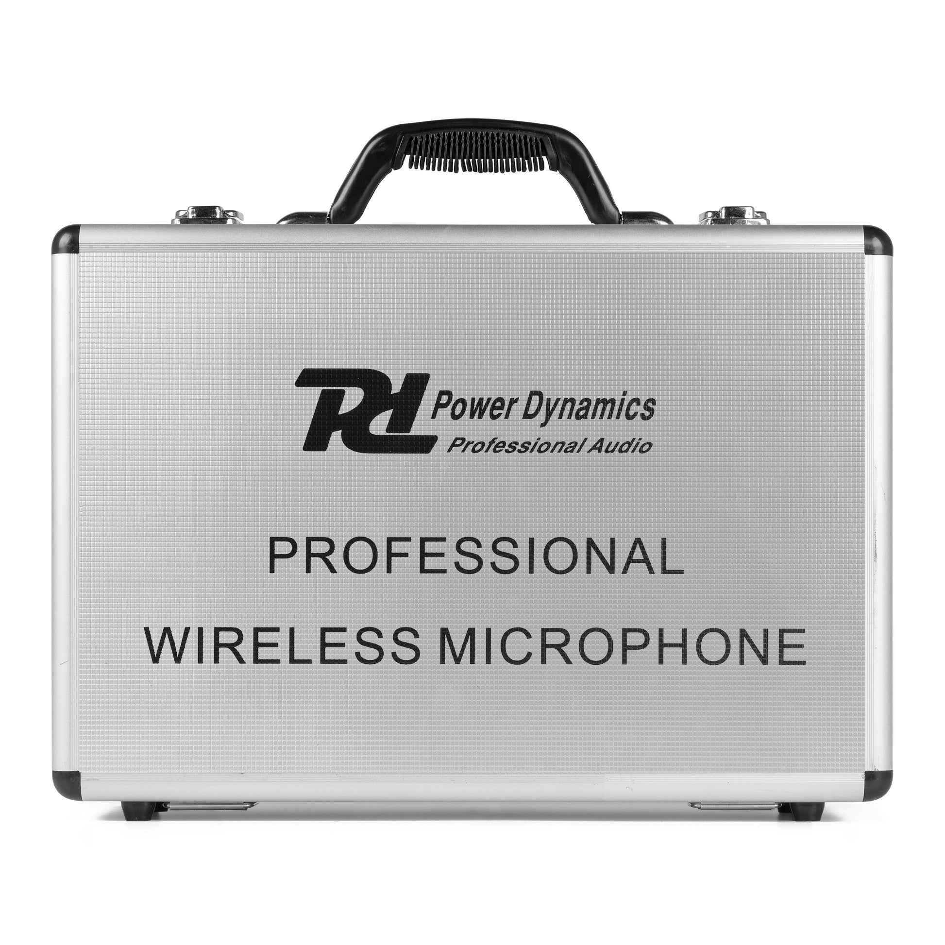 Power Dynamics PD522 – Bühnenmikrofon 2er-Set – XLR, Kabellos (500–530 MHz), Niere, 50–18'000 Hz, Schwarz