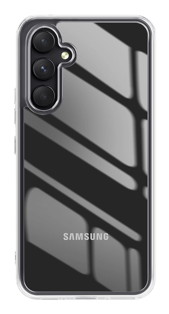 nevox StyleShell SHOCKFlex Backcover – für Samsung Galaxy A37 5G, PC+TPU, Transparent, schlagfest