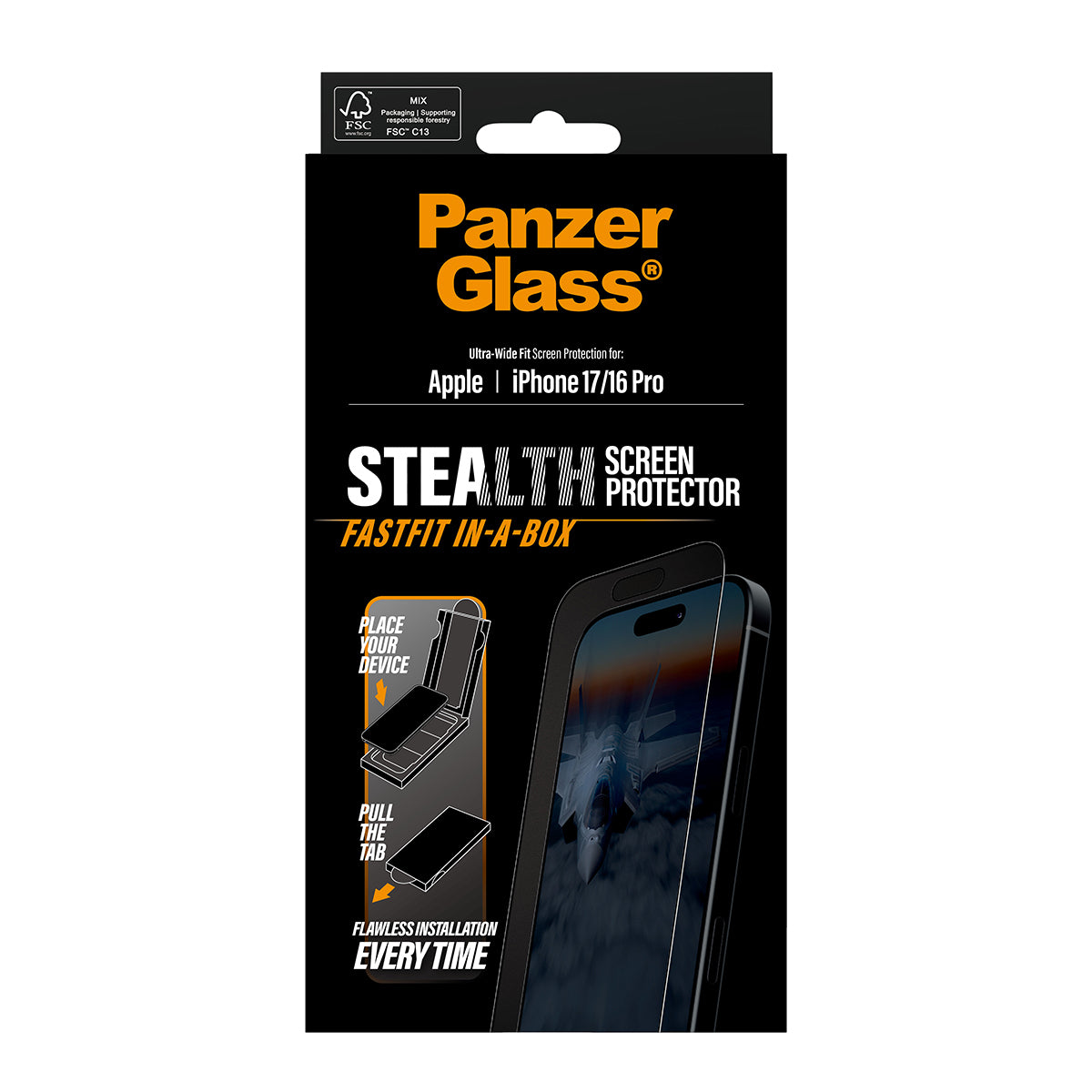 PanzerGlass Backcover Stealth – für Apple iPhone 17