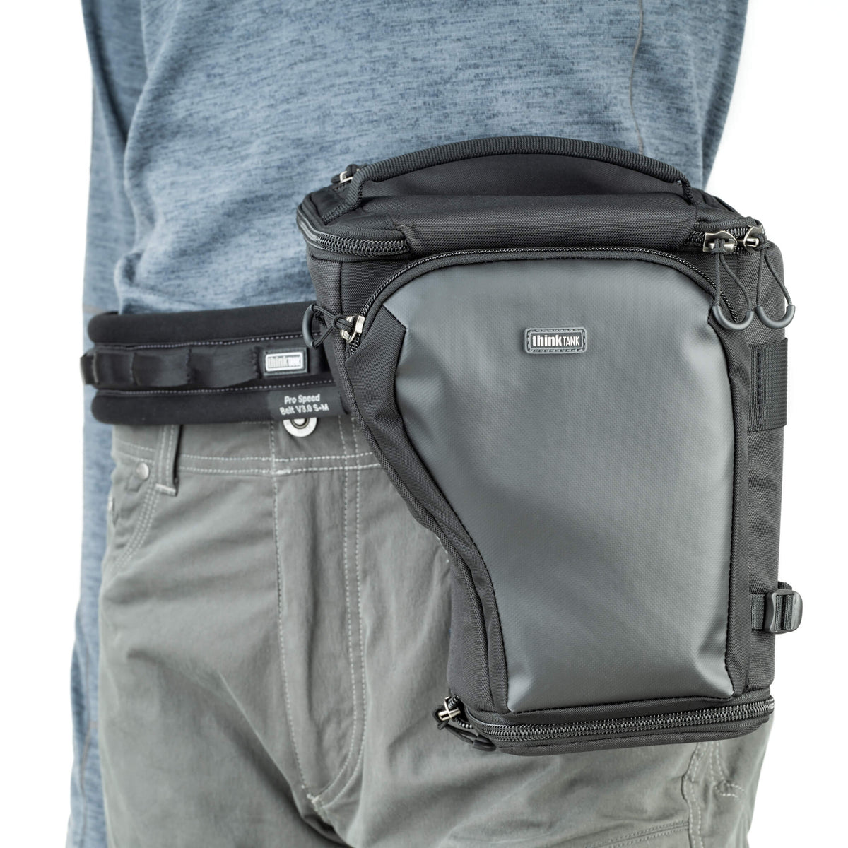 Think Tank Digital Holster 40 V3.0 – Nylon, Polyester – für DSLR- und Systemkameras – Schwarz
