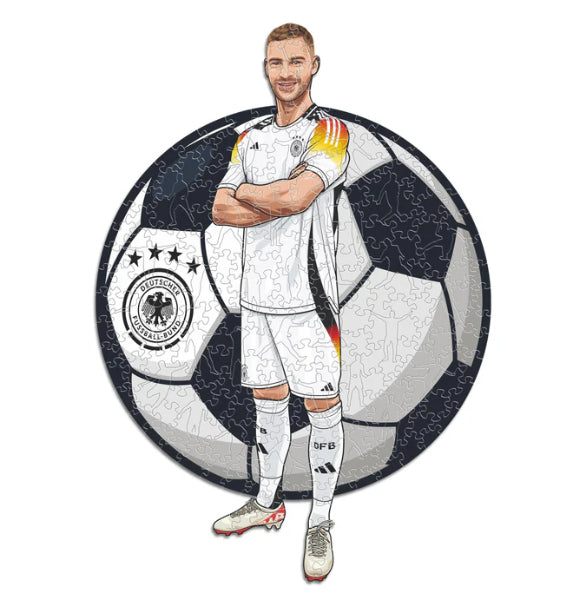 Iconic Puzzles Joshua Kimmich (Deutsche Nationalmannschaft) – Logikspiel, 1 Spieler, ab 10 Jahren
