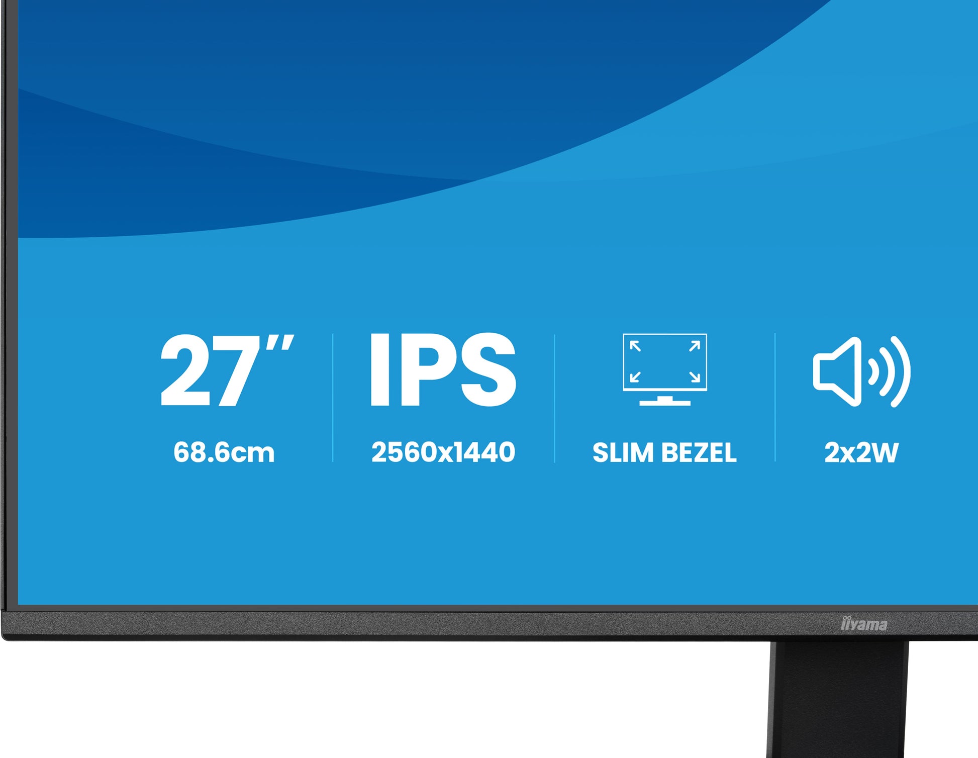 IIYAMA X2791QS-B1 – 27", 2560 × 1440 (WQHD), IPS