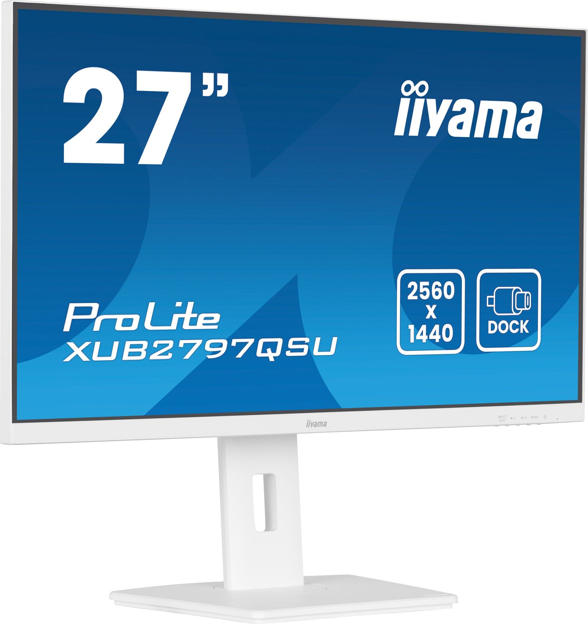 iiyama ProLite XUB2797QSU-W2 – 27", 2560 × 1440 (WQHD), IPS, 100 Hz
