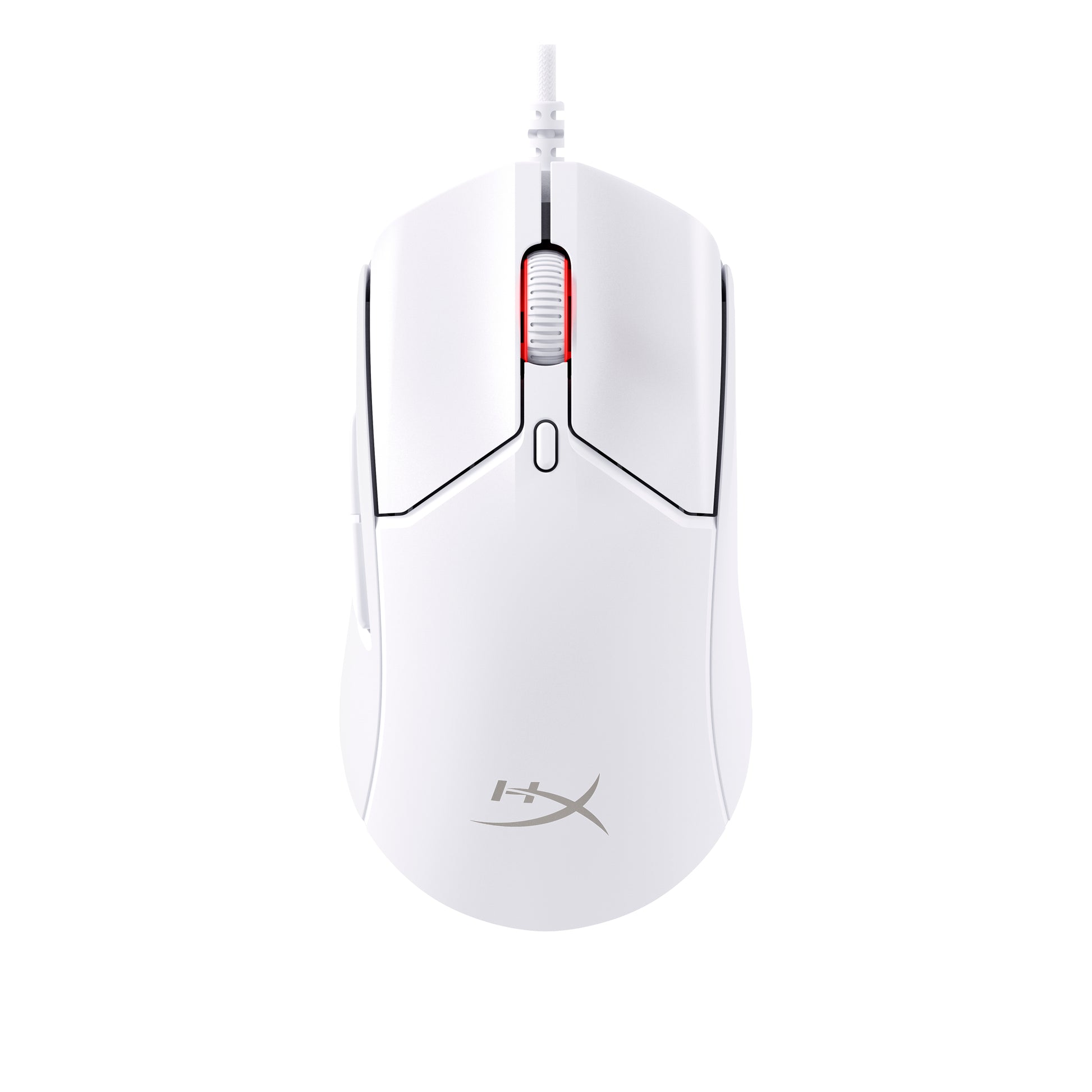 HyperX Pulsefire Haste 2 – Gaming-Maus – Kabelgebunden (USB-A), 26000 DPI, Weiss