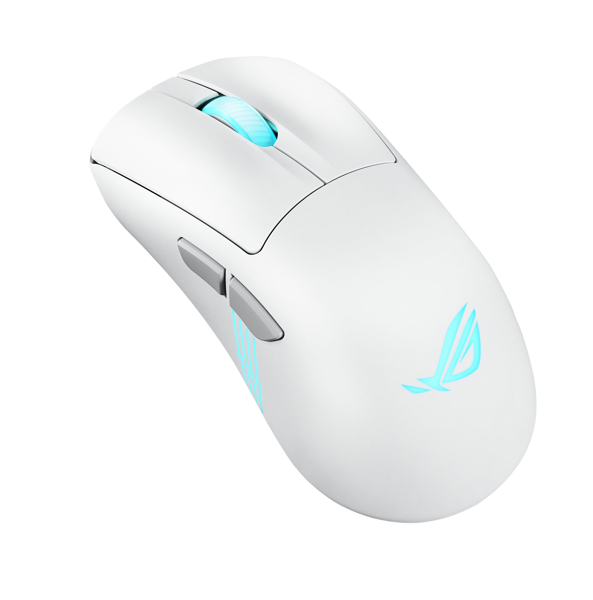 ASUS ROG Keris II Origin – Gaming-Maus – Kabellos (Bluetooth/2,4 GHz), 42000 DPI, Rechts, Weiss