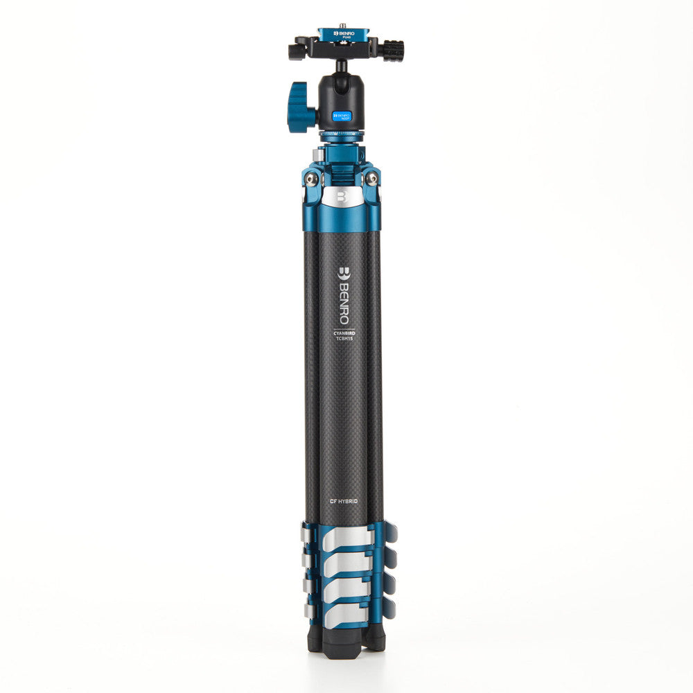 Benro TCBH15N00P Cyanbird Dreibeinstativ – 155 cm, 4 kg Traglast – für Smartphone, Digitalkamera