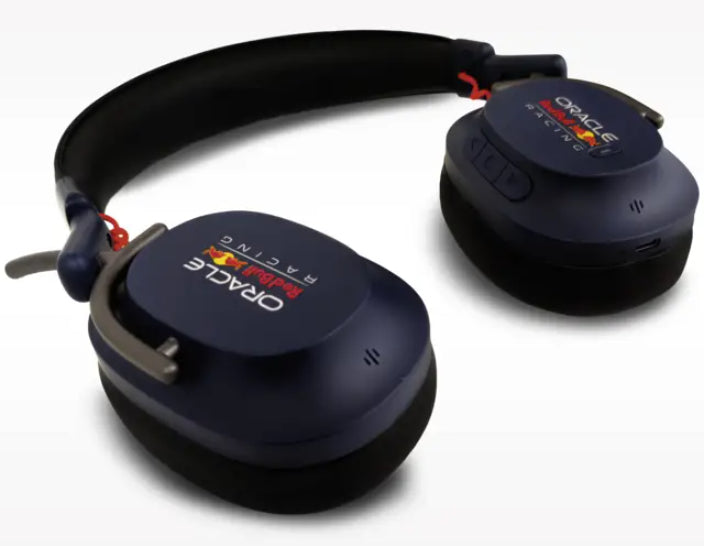 Red Bull Racing Oracle Red Bull Racing RB-HP100 Over-Ear Kopfhörer – Stereo, BT 5.3, ANC, Blau/Schwarz