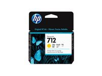 HP Tintenpatrone 712, Gelb, 29 ml – für Tintenstrahldrucker/Multifunktionsgeräte