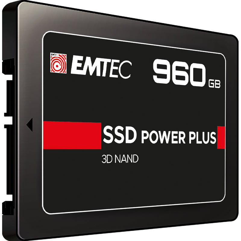 Emtec X150 – 960 GB 2,5" SATA III SSD, 520 MB/s Lesen, 500 MB/s Schreiben