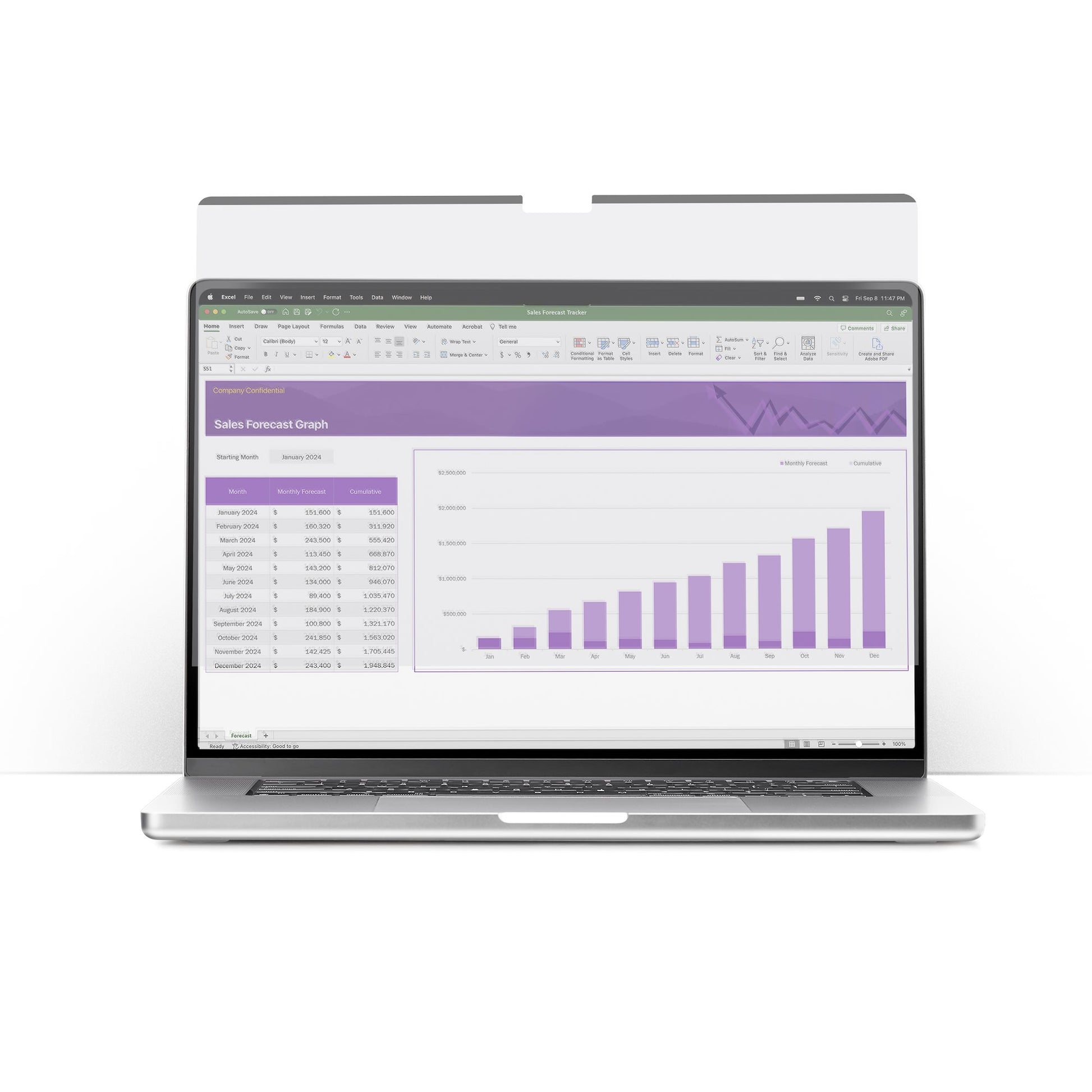StarTech.com Displayschutz für MacBook 14"