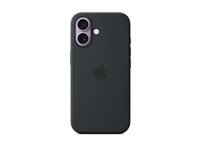 Apple Backcover – für Apple iPhone 17, MagSafe, Silikon+Mikrofaser, Schwarz