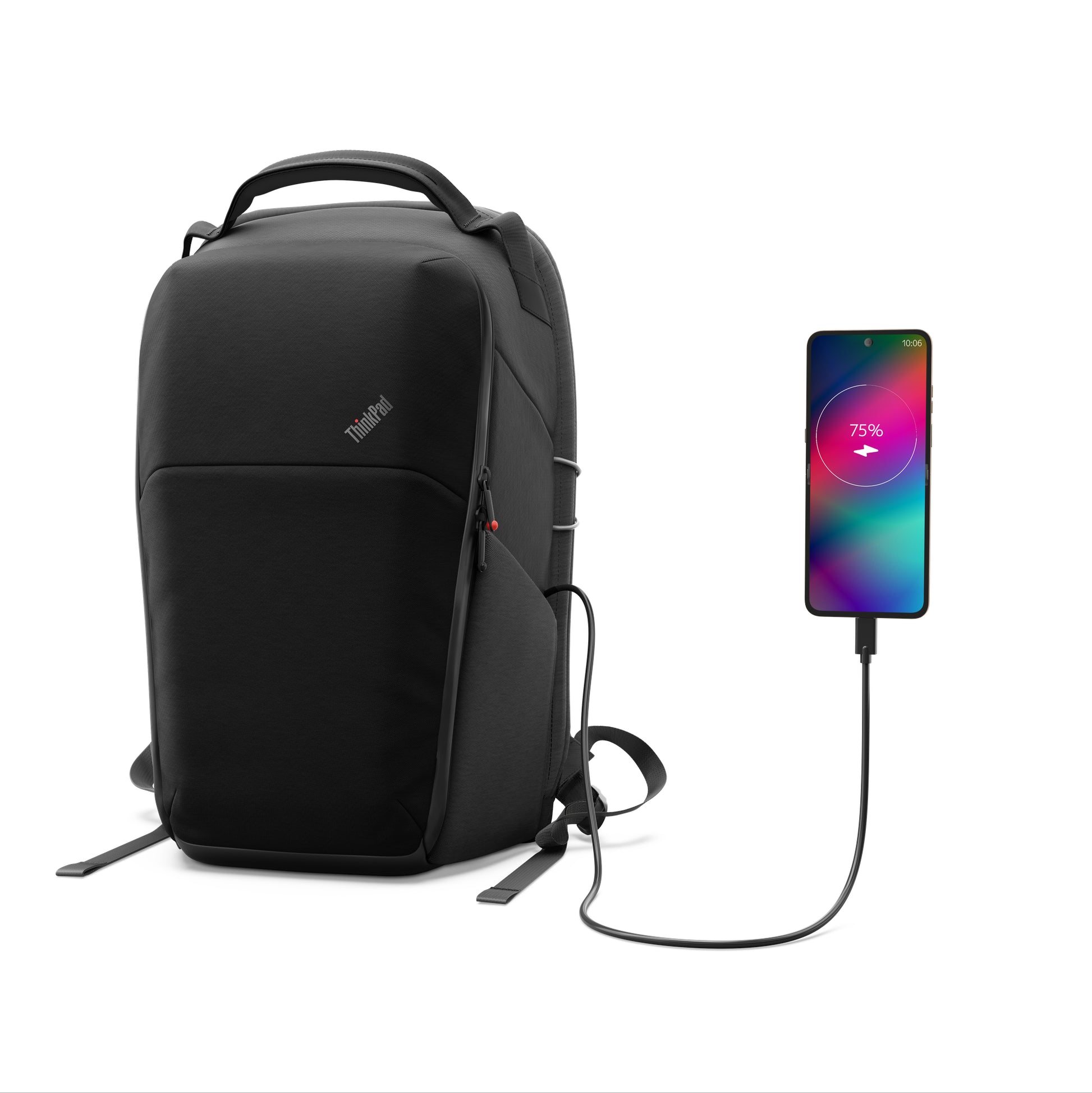 Lenovo Notebook-Rucksack bis 16" – Tablet-Fach, 18 l – Schwarz