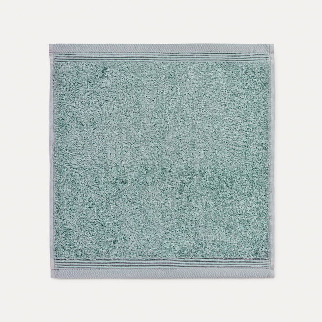 Möve Seiftuch Superwuschel – 30 × 30 cm, Graugrün, Baumwolle