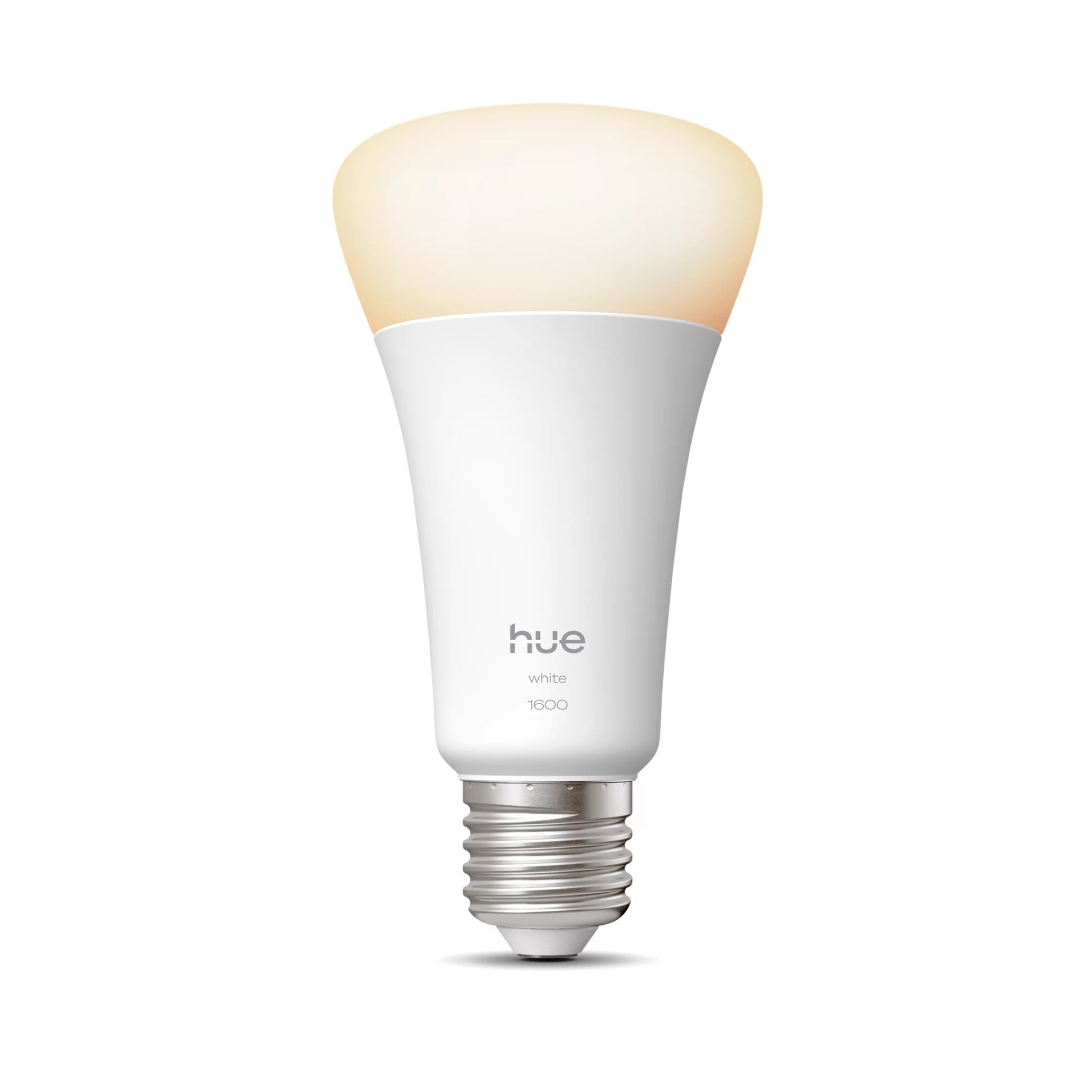 Philips by Signify Philips Hue Smart-Leuchtmittel E27 – Warmweiss 2700 K, 1600 lm, 13,5 W, Bluetooth/Zigbee