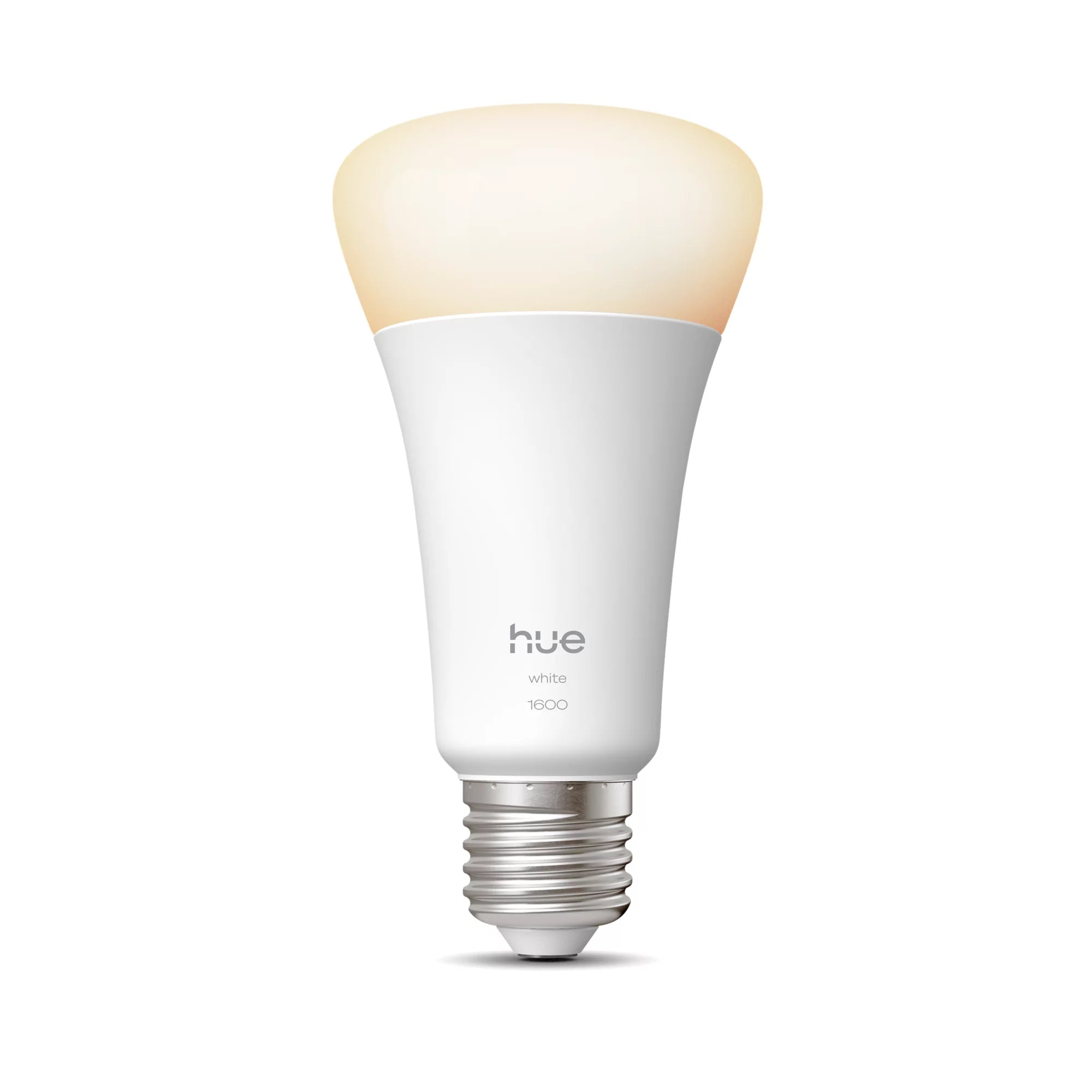 Philips by Signify Philips Hue Smart-Leuchtmittel E27 – Warmweiss 2700 K, 1600 lm, 13,5 W, Bluetooth/Zigbee