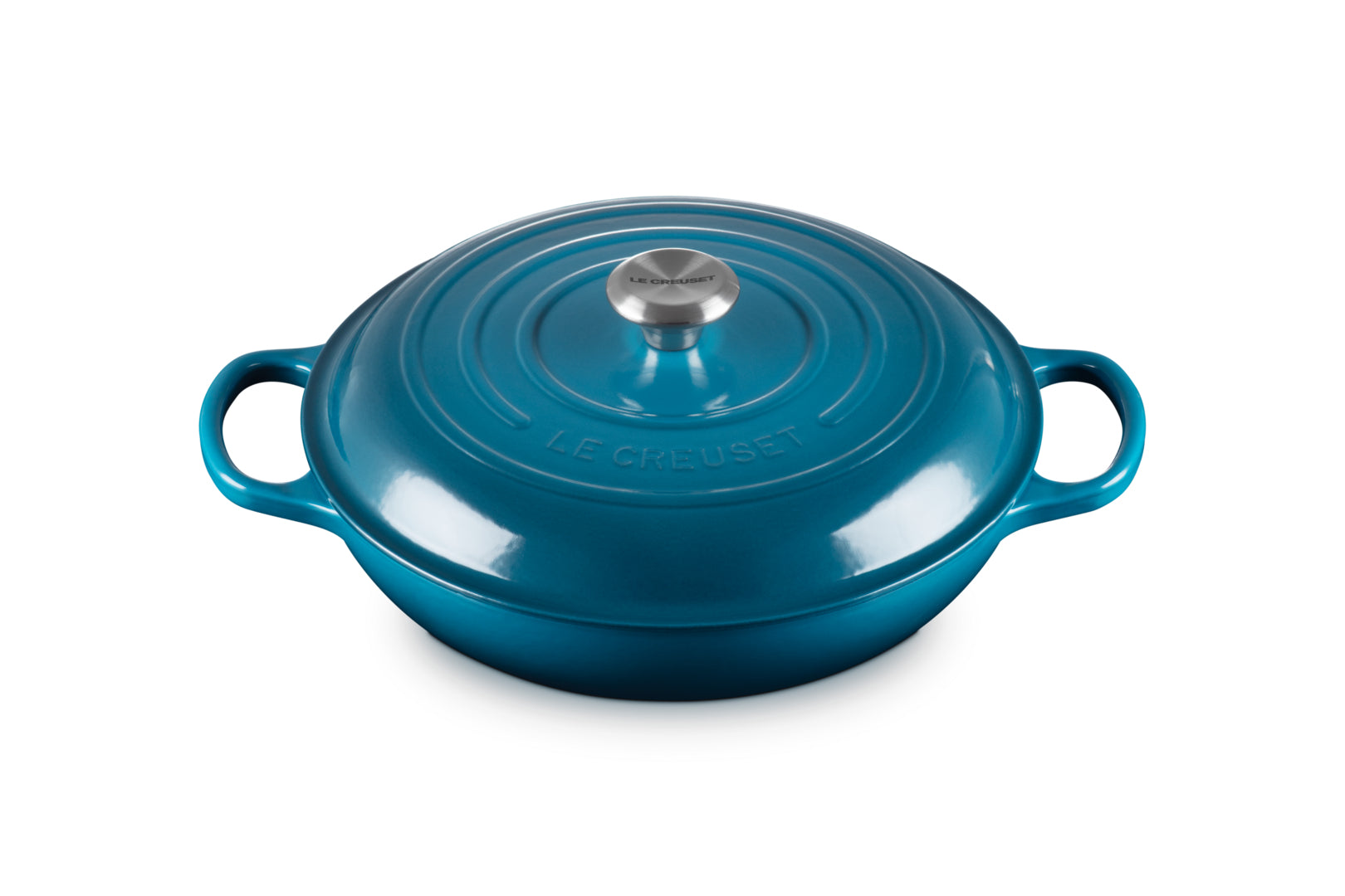 Le Creuset Kochtopf Signature – 3,5 l, Ø 31,7 cm, Gusseisen, Emaille, für Induktion, Gas, Glaskeramik und mehr