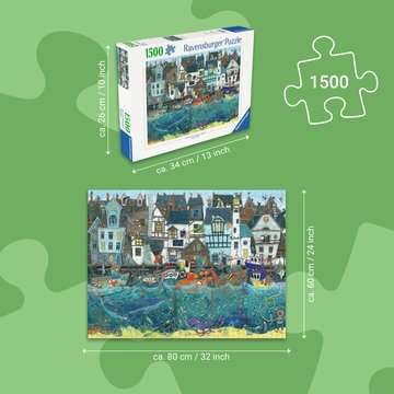 Ravensburger Puzzle Landschaft – 1500 Teile – 80 × 60 cm – ab 14 Jahren