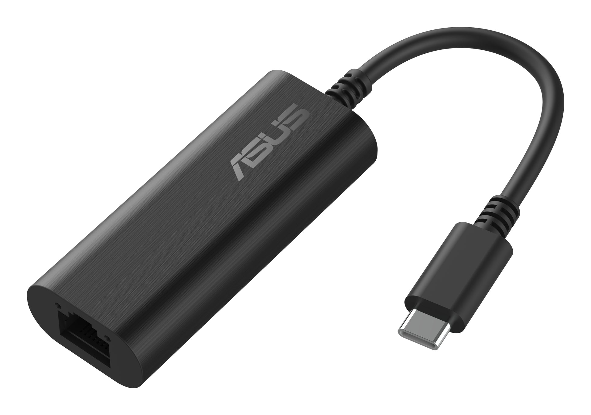 ASUS USB-C2500 V2 Netzwerkadapter USB-C zu RJ-45 – 2,5 Gbit/s, USB 3.2 Gen 1 (5 Gbit/s), 15 cm, Schwarz