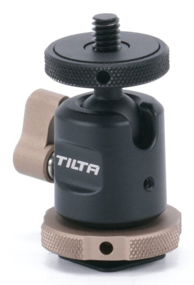 Tilta Kugelkopf – 1,5 kg Traglast, 1/4" Stativgewinde, 360° Pan – Aluminium/Schwarz