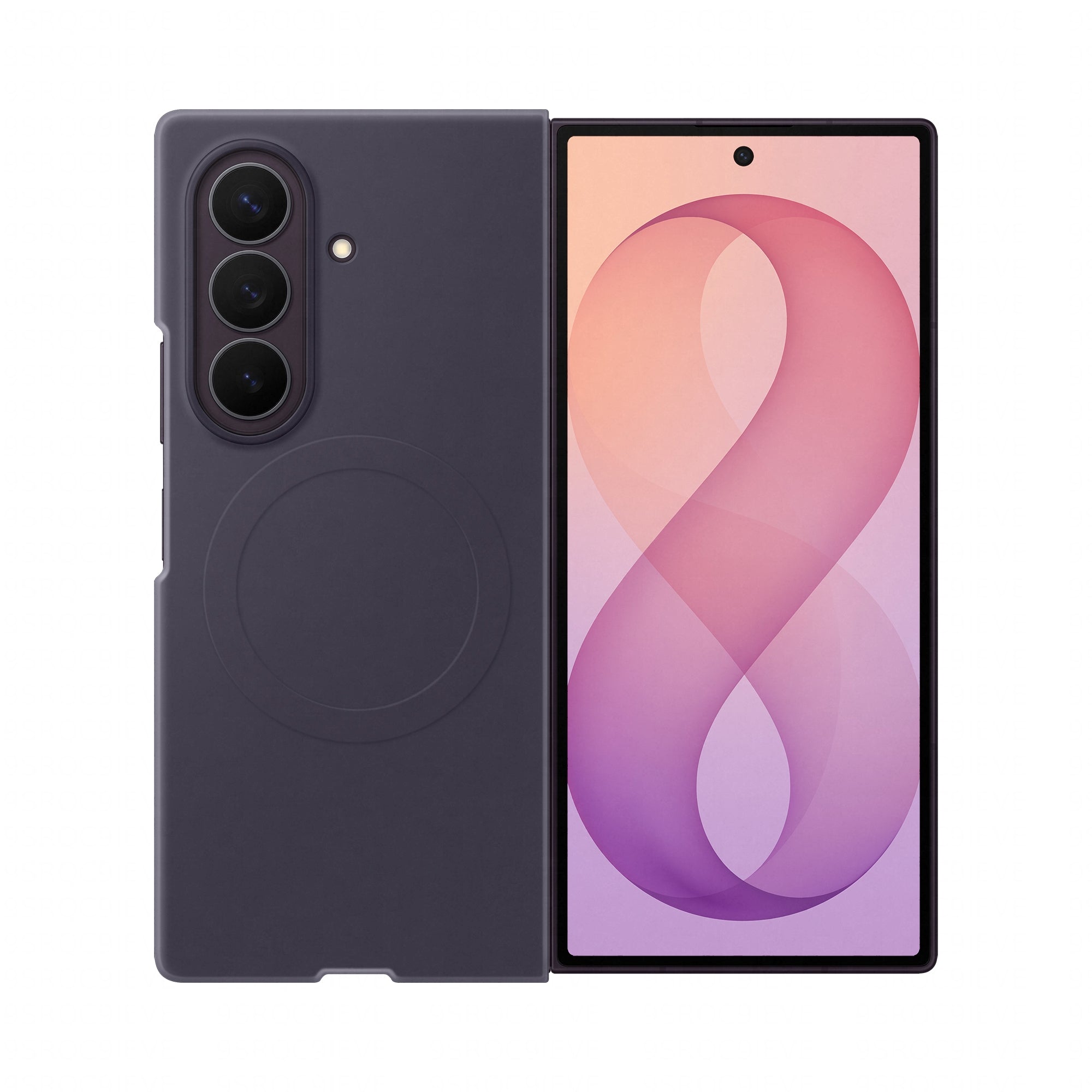 Samsung Backcover – für Samsung Galaxy Z Fold8, Silikon, Violett